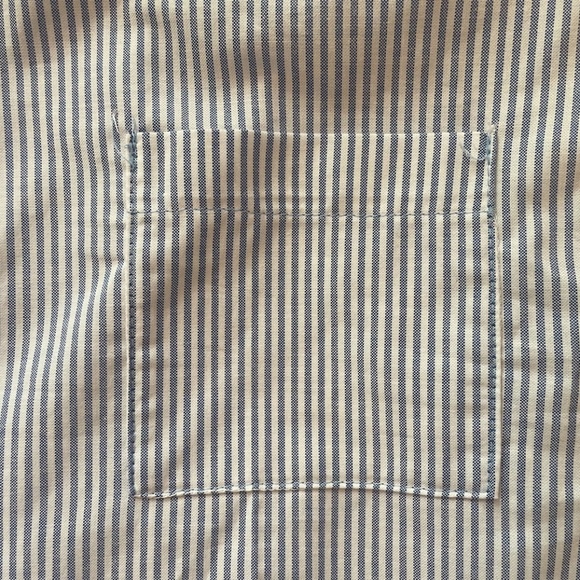 Gingham Palace Flared Pants - blue stripes - Picture 6 of 11